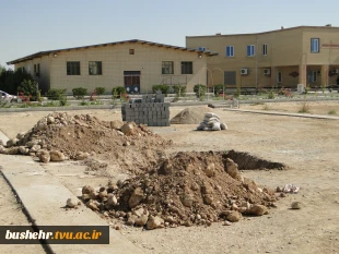 مراحل آماده سازی گلزار شهدای گمنام‎ 2
