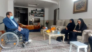 دیدار رئیس و کارکنان دانشگاه ملی مهارت استان بوشهر با «حاج عبدالله یونسی» جانباز ۷۰ درصد جنگ تحمیلی 3