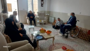 دیدار رئیس و کارکنان دانشگاه ملی مهارت استان بوشهر با «حاج عبدالله یونسی» جانباز ۷۰ درصد جنگ تحمیلی 4