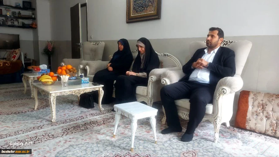 دیدار رئیس و کارکنان دانشگاه ملی مهارت استان بوشهر با «حاج عبدالله یونسی» جانباز ۷۰ درصد جنگ تحمیلی 5
