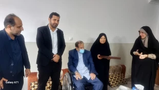 دیدار رئیس و کارکنان دانشگاه ملی مهارت استان بوشهر با «حاج عبدالله یونسی» جانباز ۷۰ درصد جنگ تحمیلی 6