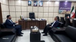 دیدار رئیس دانشگاه ملی مهارت واحد استانی بوشهر با فرماندار جدید شهرستان کنگان 2