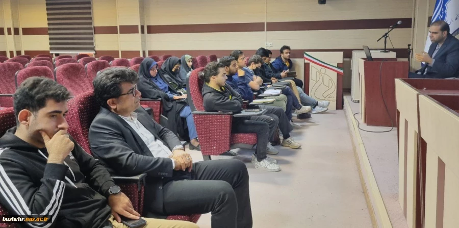 به همت معاونت فرهنگی دانشجویی؛
دوره آموزش خبرنگاری و خبرنویسی در دانشگاه ملی مهارت استان بوشهر برگزار شد 3