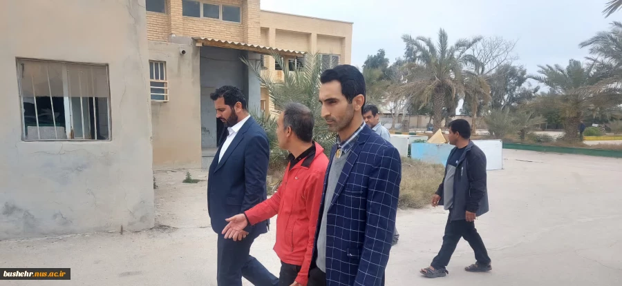 بازدید رئیس دانشگاه ملی مهارت واحد استانی بوشهر از خوابگاه های دانشجویی آموزشکده ملی مهارت پسران بوشهر 2