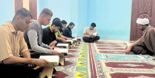 برگزاری محفل انس با قرآن کریم در خوابگاه دانشجویی آموزشکده ملی مهارت پسران بوشهر 2