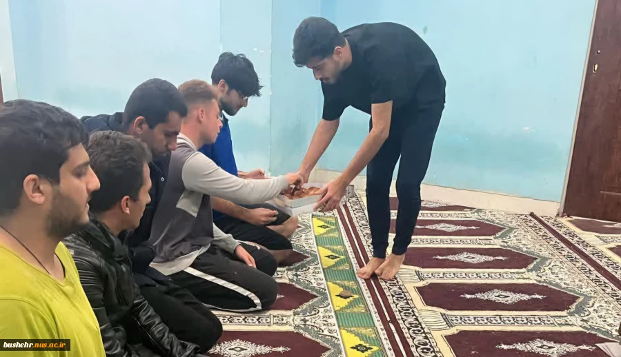 برگزاری ضیافت افطاری در خوابگاه دانشجویی آموزشکده ملی مهارت پسران بوشهر 2