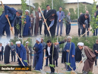 همزمان با هفته منابع طبیعی و روز درختکاری؛ 
کاشت ۵ نهال در آموزشکده ملی مهارت امام خامنه ای بوشهر