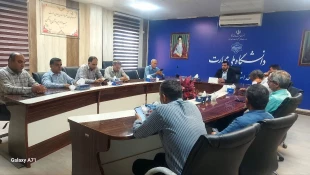 دیدار نوروزی کارکنان آموزشکده ملی مهارت امام خامنه ای بوشهر و تجدید میثاق با شهدای گمنام 5