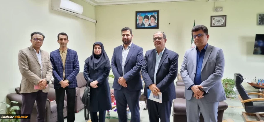 در راستای پیگیری و رسیدگی به مسائل و مشکلات دانشگاه ملی مهارت استان بوشهر صورت گرفت؛
دیدار هیات رئیسه دانشگاه ملی مهارت واحد استانی بوشهر و فرماندار شهرستان بوشهر 2