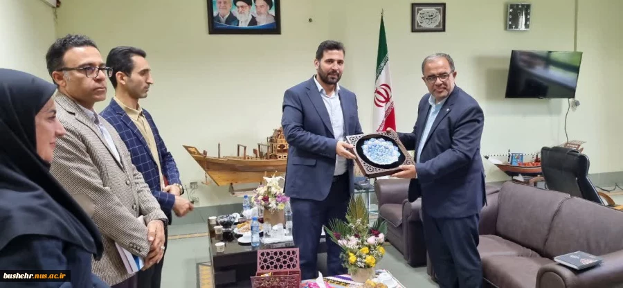 در راستای پیگیری و رسیدگی به مسائل و مشکلات دانشگاه ملی مهارت استان بوشهر صورت گرفت؛
دیدار هیات رئیسه دانشگاه ملی مهارت واحد استانی بوشهر و فرماندار شهرستان بوشهر 2