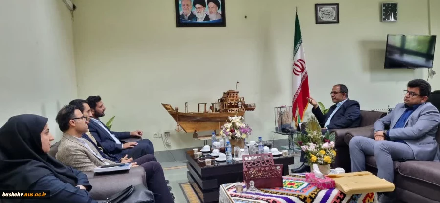 در راستای پیگیری و رسیدگی به مسائل و مشکلات دانشگاه ملی مهارت استان بوشهر صورت گرفت؛
دیدار هیات رئیسه دانشگاه ملی مهارت واحد استانی بوشهر و فرماندار شهرستان بوشهر 3
