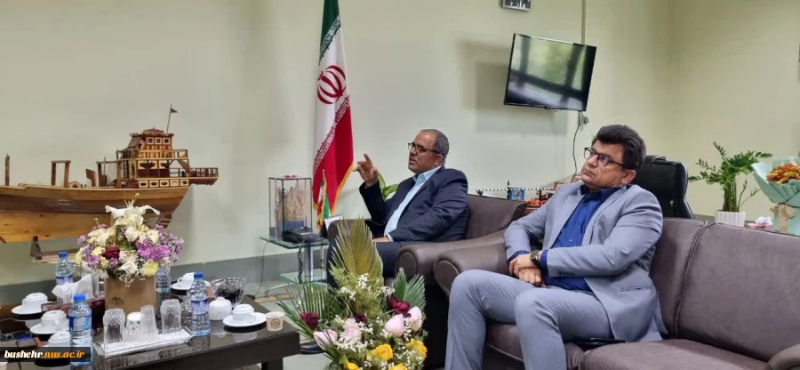 در راستای پیگیری و رسیدگی به مسائل و مشکلات دانشگاه ملی مهارت استان بوشهر صورت گرفت؛
دیدار هیات رئیسه دانشگاه ملی مهارت واحد استانی بوشهر و فرماندار شهرستان بوشهر 6