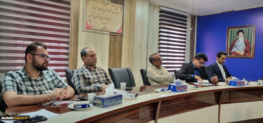 معاون فرهنگی دانشجویی آموزشکده ملی مهارت امام خامنه ای بوشهر در اولین نشست شورای فرهنگی دانشگاه ملی مهارت استان بوشهر در سال ۱۴۰۴ خبر داد؛
آمادگی دانشگاه ملی مهارت استان بوشهر برای راه اندازی دبیرخانه دائمی روز ملی خلیج فارس 2