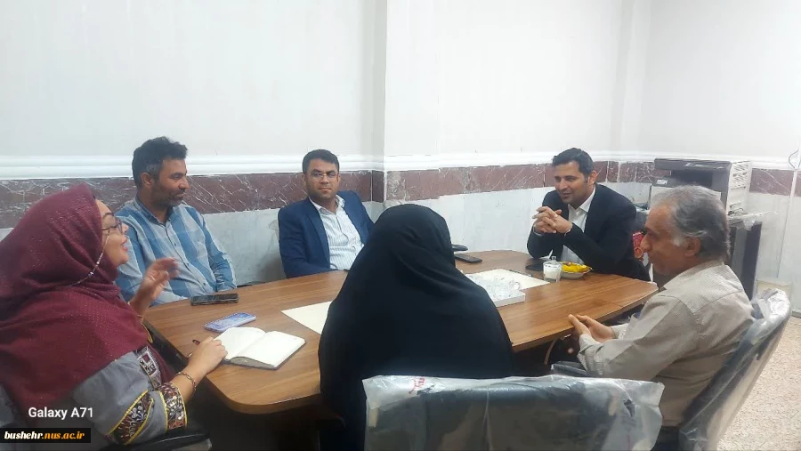 بازدید رئیس دانشگاه ملی مهارت واحد استانی بوشهر از آموزشکده ملی مهارت پسران کنگان 2