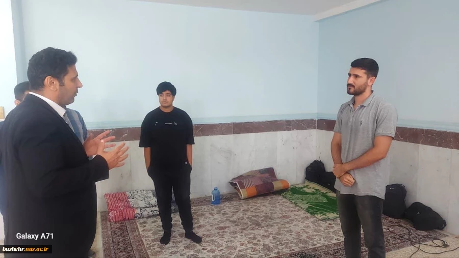 بازدید رئیس دانشگاه ملی مهارت واحد استانی بوشهر از آموزشکده ملی مهارت پسران کنگان 4
