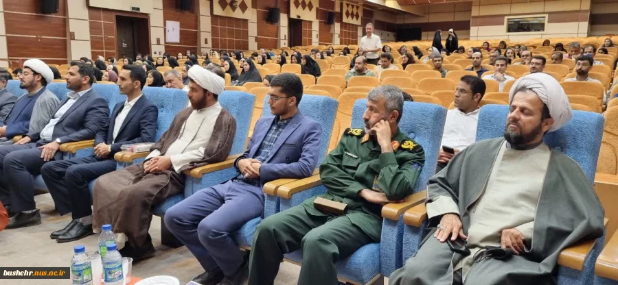 مراسم گرامیداشت مقام استاد و تجلیل از استادان سرآمد آموزشی و نمونه بسیجی در دانشگاه ملی مهارت استان بوشهر برگزار شد(به روایت تصویر) 2