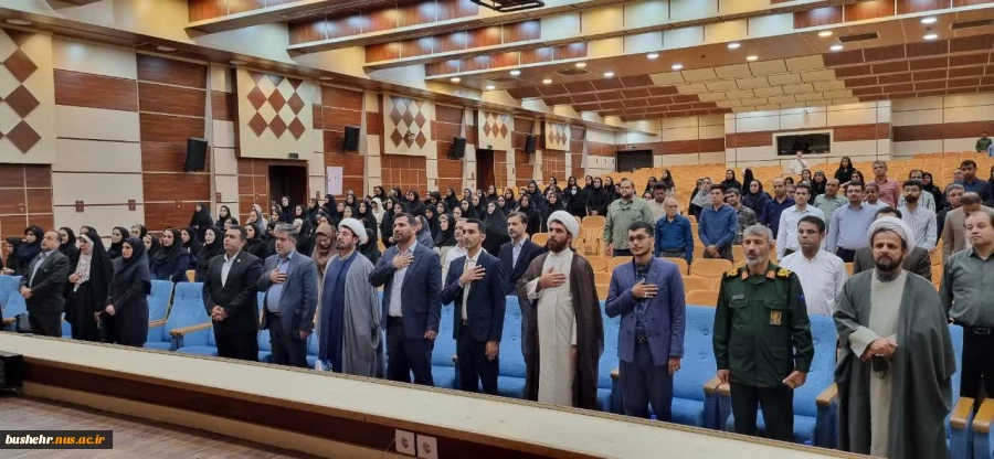مراسم گرامیداشت مقام استاد و تجلیل از استادان سرآمد آموزشی و نمونه بسیجی در دانشگاه ملی مهارت استان بوشهر برگزار شد(به روایت تصویر) 4