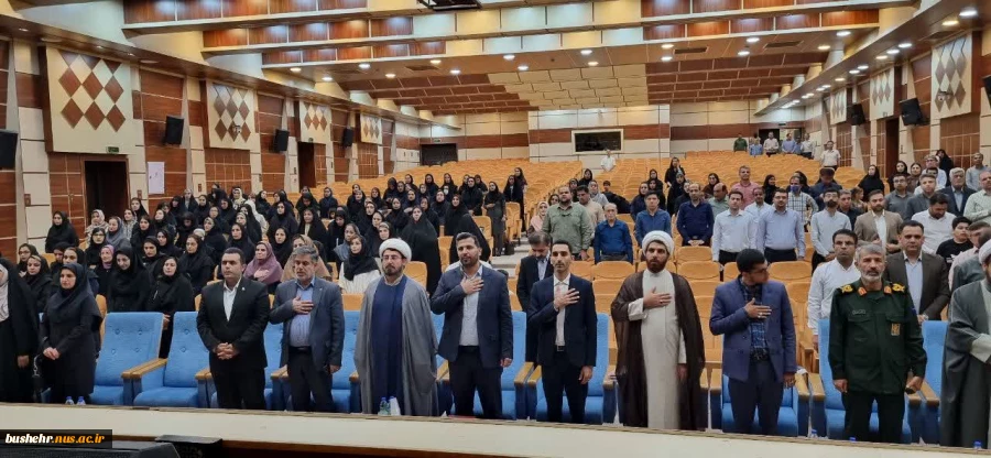 مراسم گرامیداشت مقام استاد و تجلیل از استادان سرآمد آموزشی و نمونه بسیجی در دانشگاه ملی مهارت استان بوشهر برگزار شد(به روایت تصویر) 5