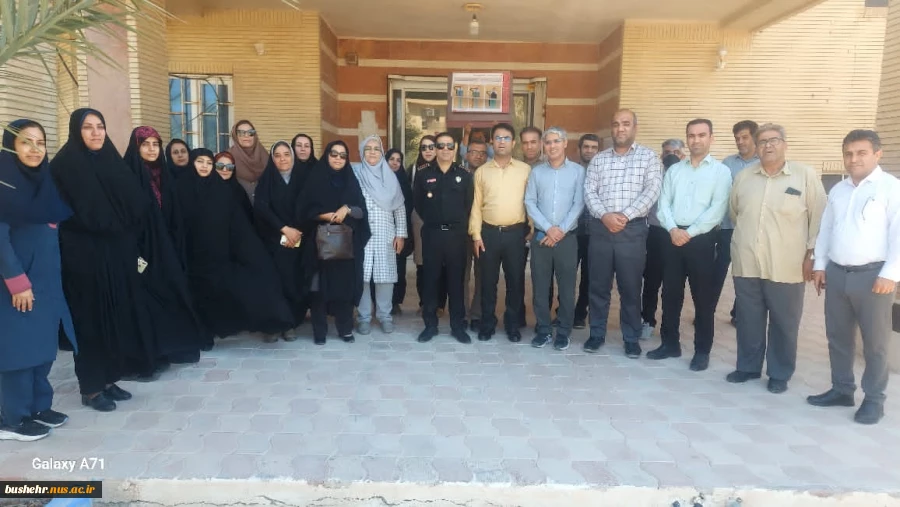 برگزاری دوره آموزشی ایمنی و آتش نشانی در دانشگاه ملی مهارت استان بوشهر 2