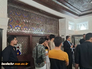به همت انجمن علمی عمران و به مناسبت روز جهانی موزه صورت گرفت:
بازدید دانشجویان گروه آموزشی عمران آموزشکده ملی مهارت پسران بوشهر از عمارت دهدشتی و موزه تاریخ پزشکی خلیج فارس 6