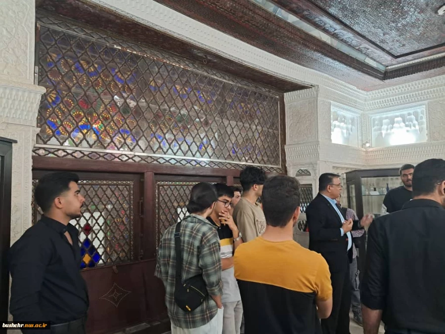 به همت انجمن علمی عمران و به مناسبت روز جهانی موزه صورت گرفت:
بازدید دانشجویان گروه آموزشی عمران آموزشکده ملی مهارت پسران بوشهر از عمارت دهدشتی و موزه تاریخ پزشکی خلیج فارس 6