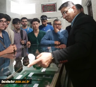 به همت انجمن علمی عمران و به مناسبت روز جهانی موزه صورت گرفت:
بازدید دانشجویان گروه آموزشی عمران آموزشکده ملی مهارت پسران بوشهر از عمارت دهدشتی و موزه تاریخ پزشکی خلیج فارس 7
