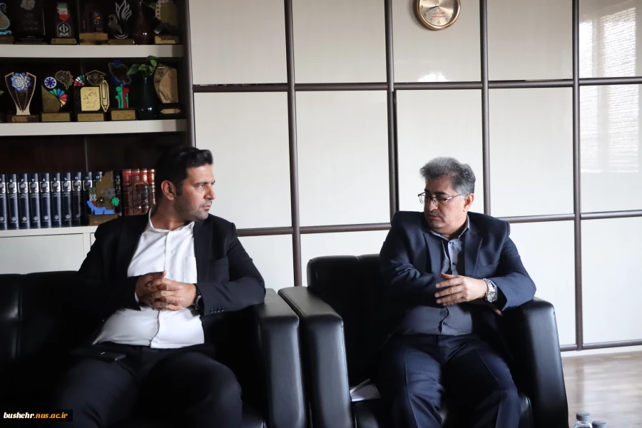 با حضور دکتر احسان بهمیاری و غلامرضا دانش‌فر برگزار شد:
نشست هم‌اندیشی میان دانشگاه ملی مهارت و اداره‌ کل آموزش‌ و پرورش استان بوشهر 5