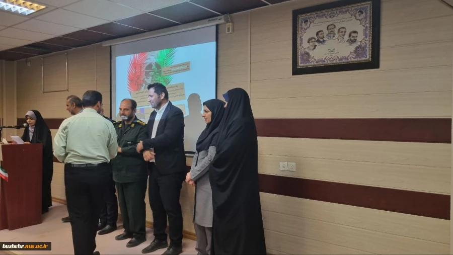 رئیس دانشگاه ملی مهارت واحد استانی بوشهر؛
خرمشهر نماد مقاومت و پیروزی است 19