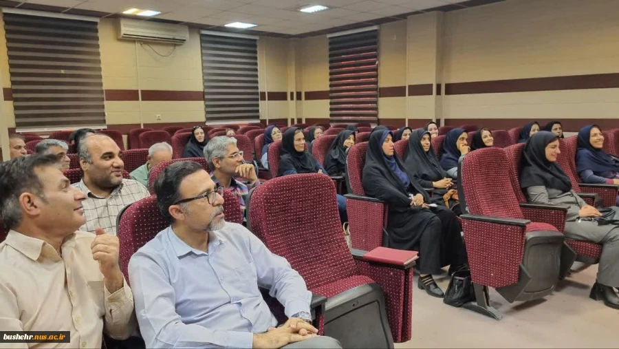 برگزاری کارگاه آموزشی ضمن خدمت توانمندسازی کارکنان دانشگاه ملی مهارت(آموزشکده پسران بوشهر-آوزشکده دختران بوشهر-آموزشکده پسران کنگان) با عنوان "کمک‌های اولیه و CPR "با همکاری جمعیت هلال‌احمر استان بوشهر 2