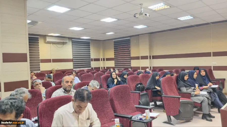 برگزاری کارگاه آموزشی ضمن خدمت توانمندسازی کارکنان دانشگاه ملی مهارت(آموزشکده پسران بوشهر-آوزشکده دختران بوشهر-آموزشکده پسران کنگان) با عنوان "کمک‌های اولیه و CPR "با همکاری جمعیت هلال‌احمر استان بوشهر 3