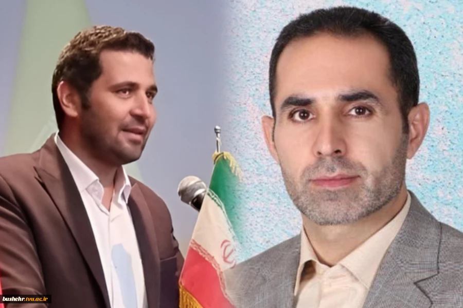 پیام تبریک انتصاب دکتر احمد شیرزادی توسط رئیس آموزشکده ملی مهارت پسران واحد استانی بوشهر 2