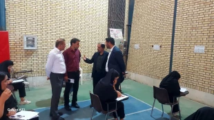 بازدید میدانی رئیس نظارت، ارزیابی و تضمین کیفیت دانشگاه ملی مهارت کشور از محل برگزاری امتحانات پایانی نیمسال دوم 404-1403 و خوابگاه های دانشجویی در استان بوشهر 2