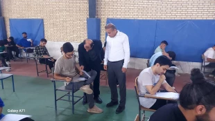 بازدید میدانی رئیس نظارت، ارزیابی و تضمین کیفیت دانشگاه ملی مهارت کشور از محل برگزاری امتحانات پایانی نیمسال دوم 404-1403 و خوابگاه های دانشجویی در استان بوشهر 4