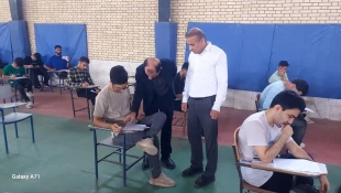 بازدید میدانی رئیس نظارت، ارزیابی و تضمین کیفیت دانشگاه ملی مهارت کشور از محل برگزاری امتحانات پایانی نیمسال دوم 404-1403 و خوابگاه های دانشجویی در استان بوشهر 5
