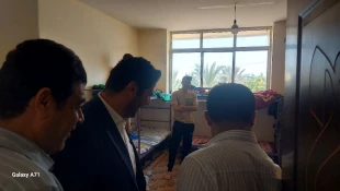 بازدید میدانی رئیس نظارت، ارزیابی و تضمین کیفیت دانشگاه ملی مهارت کشور از محل برگزاری امتحانات پایانی نیمسال دوم 404-1403 و خوابگاه های دانشجویی در استان بوشهر 7