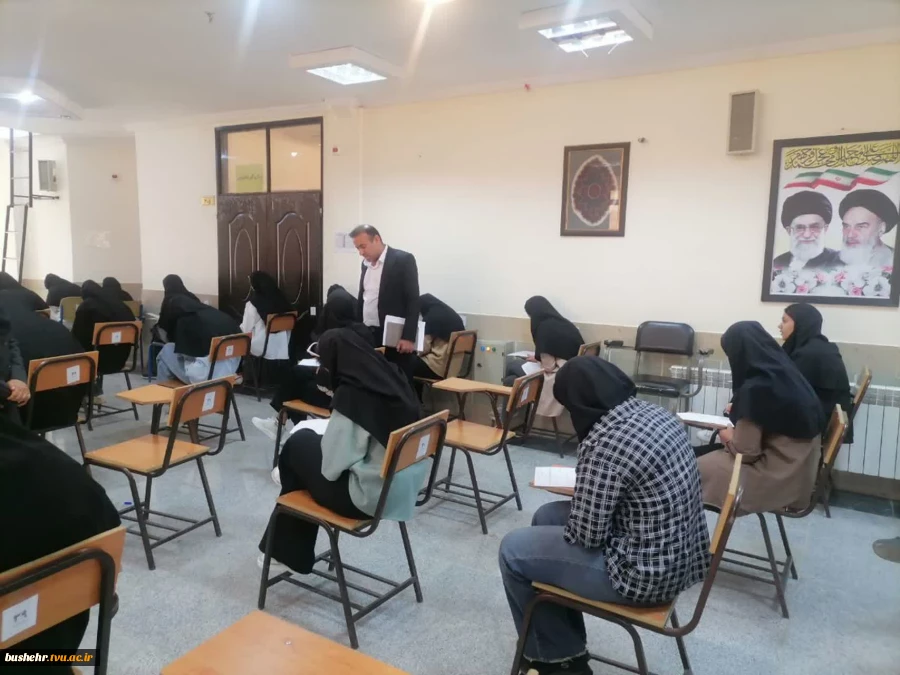 بازدید نماینده نظارت و ارزیابی دانشگاه ملی مهارت از آزمون‌های پایان ترم آموزشکده ها با محوریت ارتقای آموزشی 3