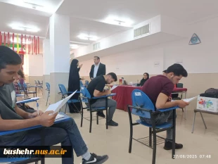 بازدید نماینده نظارت و ارزیابی دانشگاه ملی مهارت از آزمون‌های پایان ترم آموزشکده ها با محوریت ارتقای آموزشی 7
