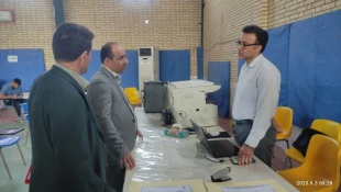 بازدید نماینده نظارت، ارزیابی و تضمین کیفیت دانشگاه ملی مهارت از آموزشکده‌های دختران الزهرا(س) و پسران امام خامنه ای بوشهر و پسران کنگان 2