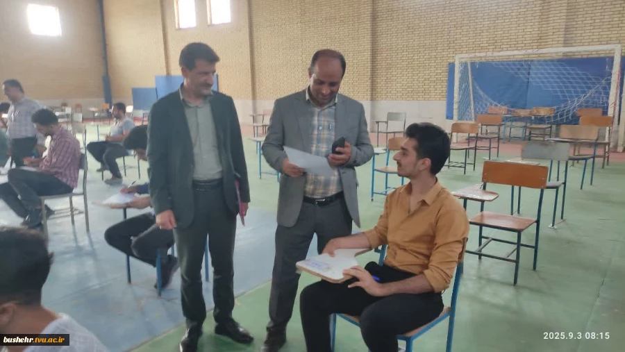 بازدید نماینده نظارت، ارزیابی و تضمین کیفیت دانشگاه ملی مهارت از آموزشکده‌های دختران الزهرا(س) و پسران امام خامنه ای بوشهر و پسران کنگان 4