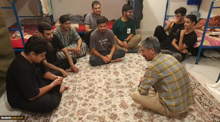 برگزاری پویش "خداقوت به دانشجویان" برای کاهش اضطراب امتحانات در آموزشکده پسران بوشهر 2