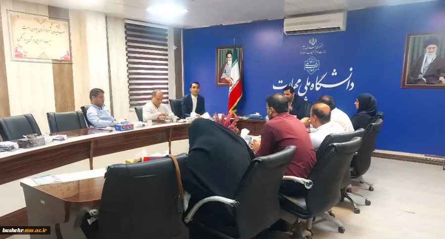 رئیس دانشگاه ملی مهارت واحد استانی بوشهر در نشست با اعضای شورای دانشگاه؛
نگاه ما باید به نسل آینده و آموزش و تربیت صحیح آنها باشد، علی‌رغم سختی‌هایی که وجود دارد 2
