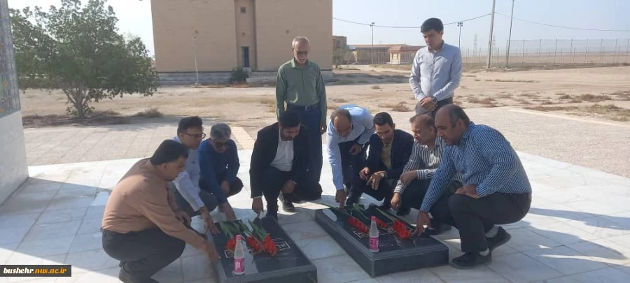 گرامیداشت آغاز هفته دفاع مقدس در آموزشکده پسران واحد استانی بوشهر 5