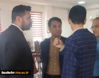 بازدید رئیس آموزشکده ملی مهارت پسران بوشهر-واحد استانی بوشهر از خوابگاه و سلف دانشجویی