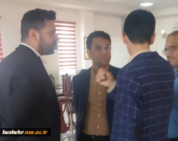بازدید رئیس آموزشکده ملی مهارت پسران بوشهر-واحد استانی بوشهر از خوابگاه و سلف دانشجویی