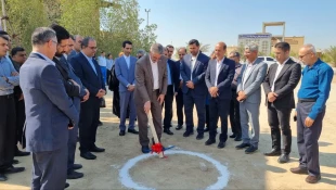 برگزاری آیین کلنگ‌زنی پروژه‌های عمرانی آموزشکده‌های پسران و دختران بوشهر 3
