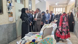 بازدید رئیس دانشگاه ملی مهارت کشور از نمایشگاه دستاوردهای دانشجویی آموزشکده‌های استان بوشهر 2