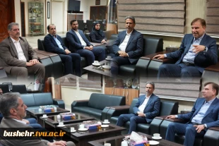 دیدار رئیس دانشگاه ملی مهارت کشور با استاندار بوشهر 2
