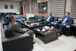 دیدار رئیس دانشگاه ملی مهارت کشور با استاندار بوشهر 3