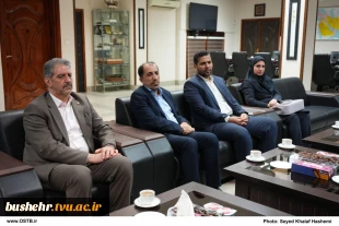 دیدار رئیس دانشگاه ملی مهارت کشور با استاندار بوشهر 5