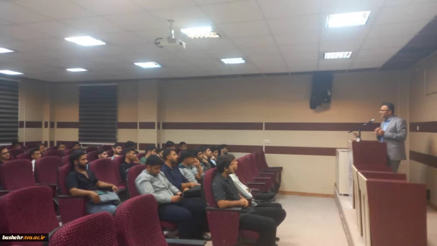 برگزاری مراسم دهه اول فاطمیه در دانشکده امام خامنه‌ای بوشهر 2